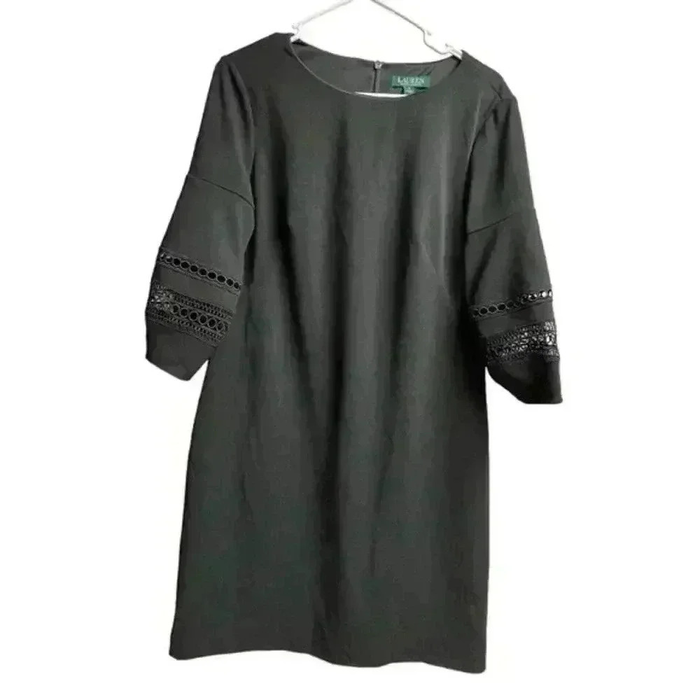 Lauren Ralph Lauren Women's Black Dress‎ Size 12